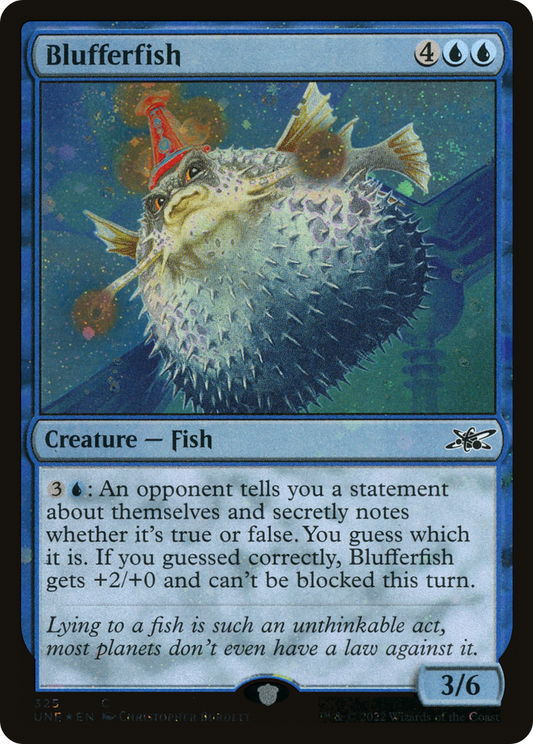 Blufferfish (UNF-325) - Unfinity Foil