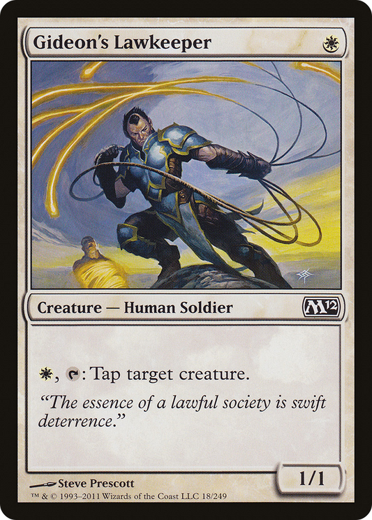 Gideon's Lawkeeper (M12-018) - Magic 2012