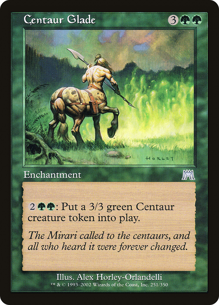 Centaur Glade (ONS-251) - Onslaught Foil