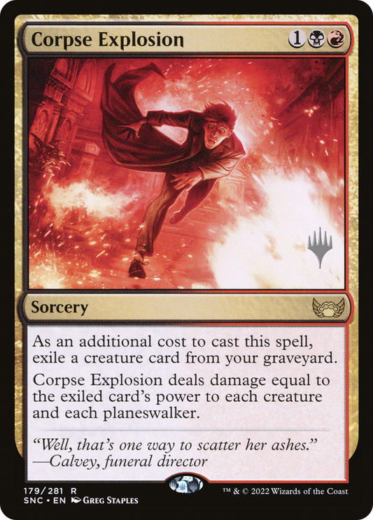 Corpse Explosion (PPSNC-179) - Streets of New Capenna Promos (Promo Pack)