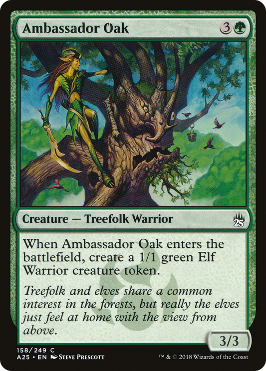 Ambassador Oak (A25-158) - Masters 25 Foil