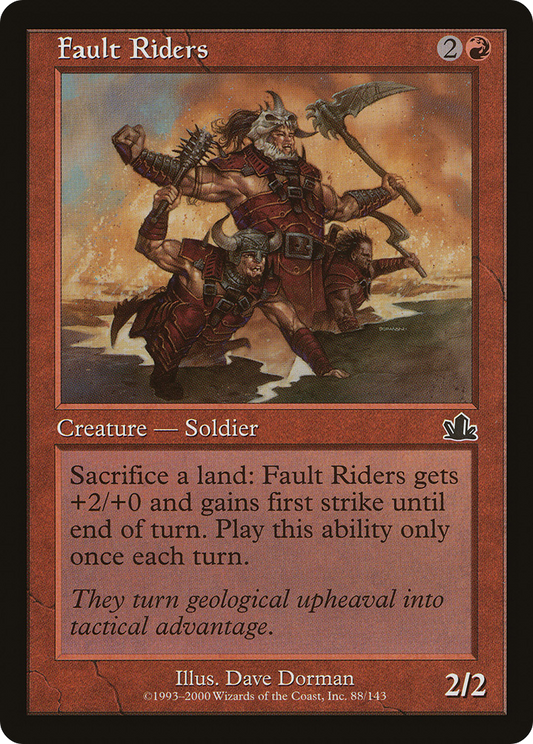 Fault Riders (PCY-088) - Prophecy Foil