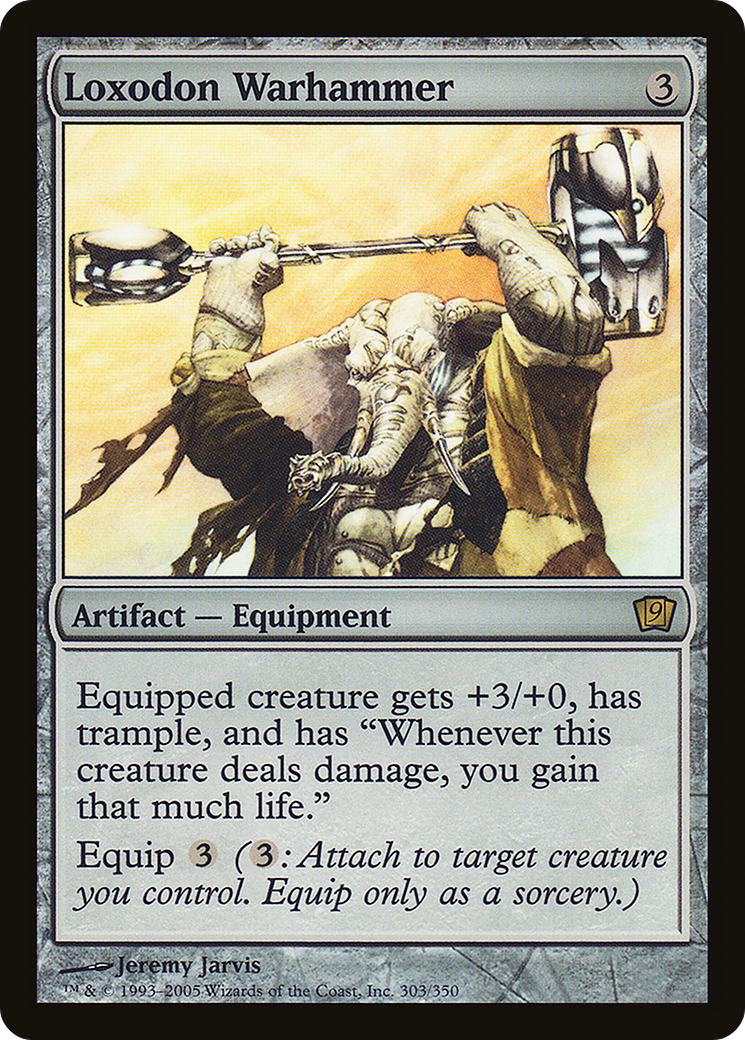 Loxodon Warhammer (9ED-303★) - Ninth Edition Foil