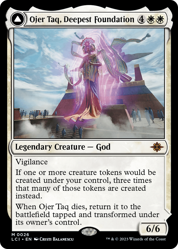 Ojer Taq, Deepest Foundation // Temple of Civilization (LCI-026) - The Lost Caverns of Ixalan