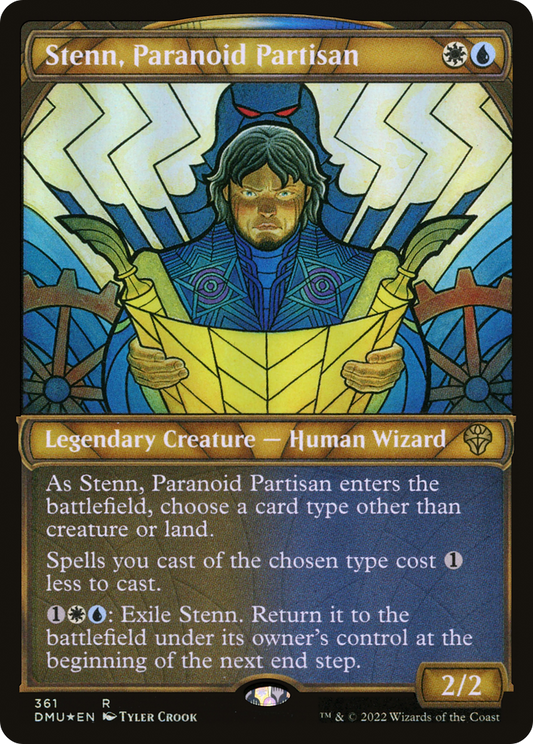 Stenn, Paranoid Partisan (DMU-361) - Dominaria United: (Showcase) Foil