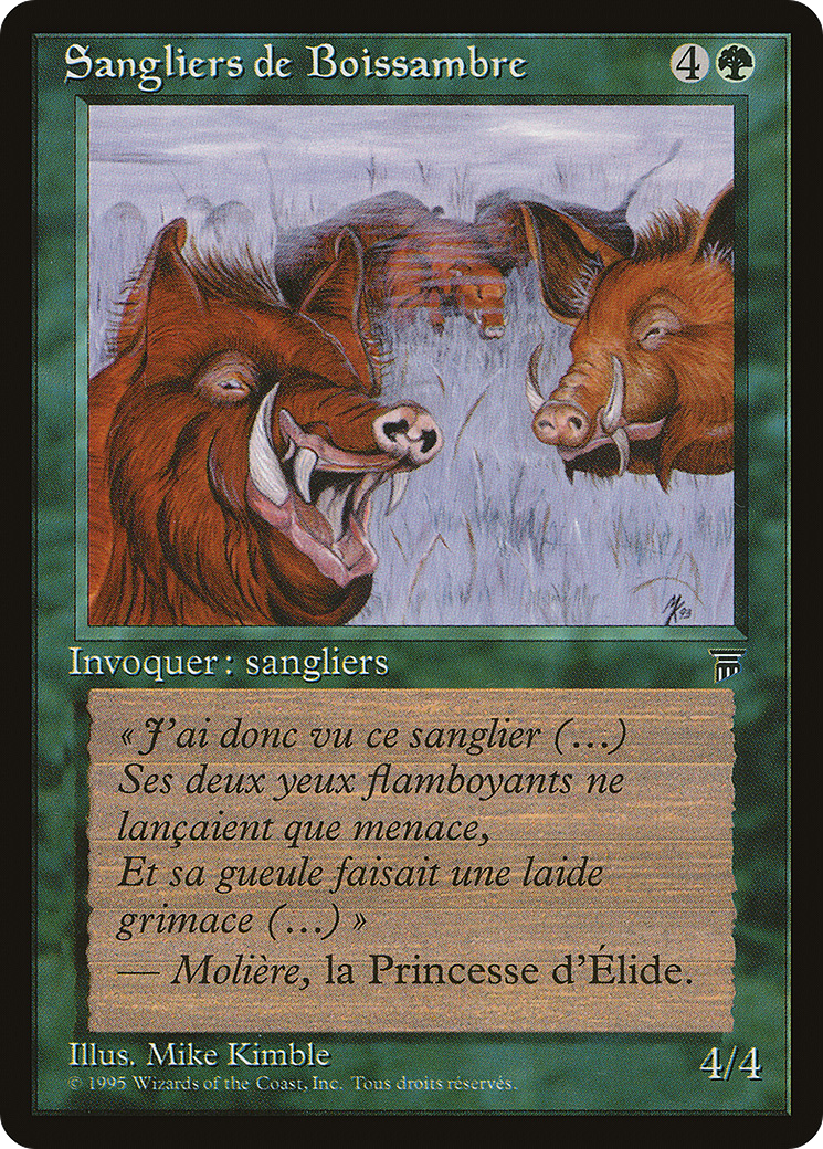 Durkwood Boars (REN-131) - Renaissance