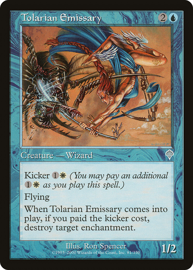 Tolarian Emissary (INV-081) - Invasion Foil