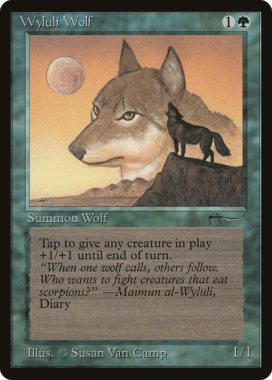 Wyluli Wolf (ARN-55†) - Arabian Nights