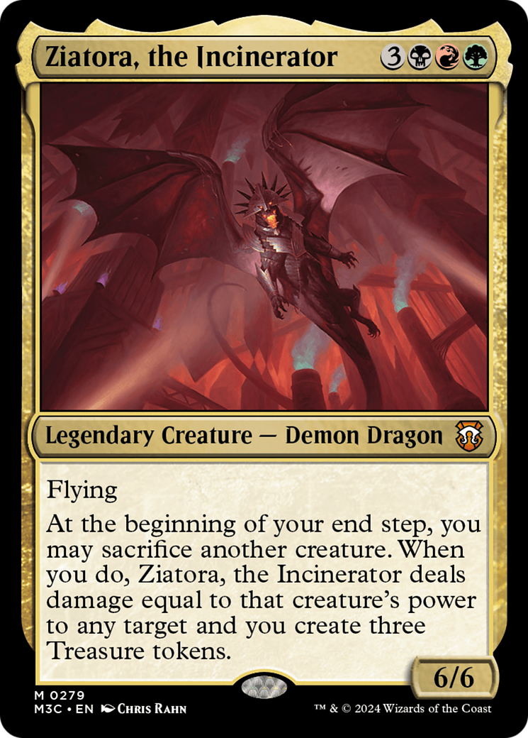 Ziatora, the Incinerator (M3C-279) - Modern Horizons 3 Commander Foil