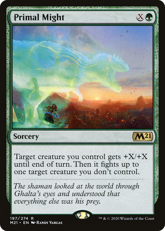 Primal Might (M21-197) - Core Set 2021 Foil