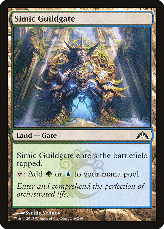 Simic Guildgate (GTC-246) - Gatecrash Foil