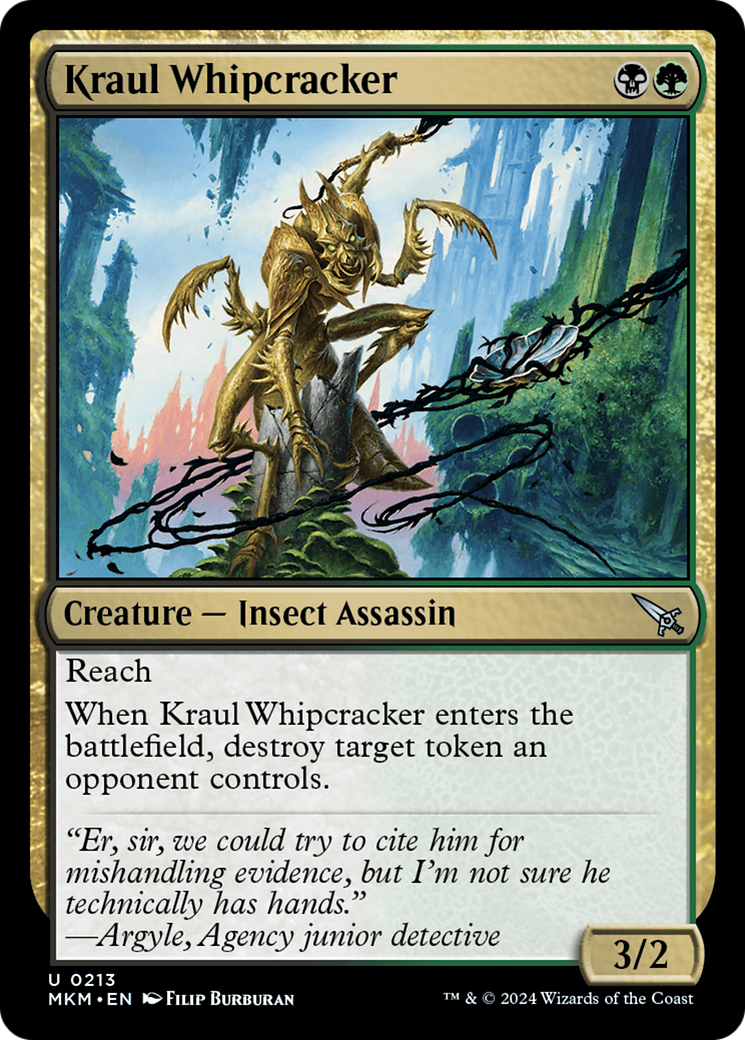 Kraul Whipcracker (b)  (MKM-213†) - Murders at Karlov Manor Foil