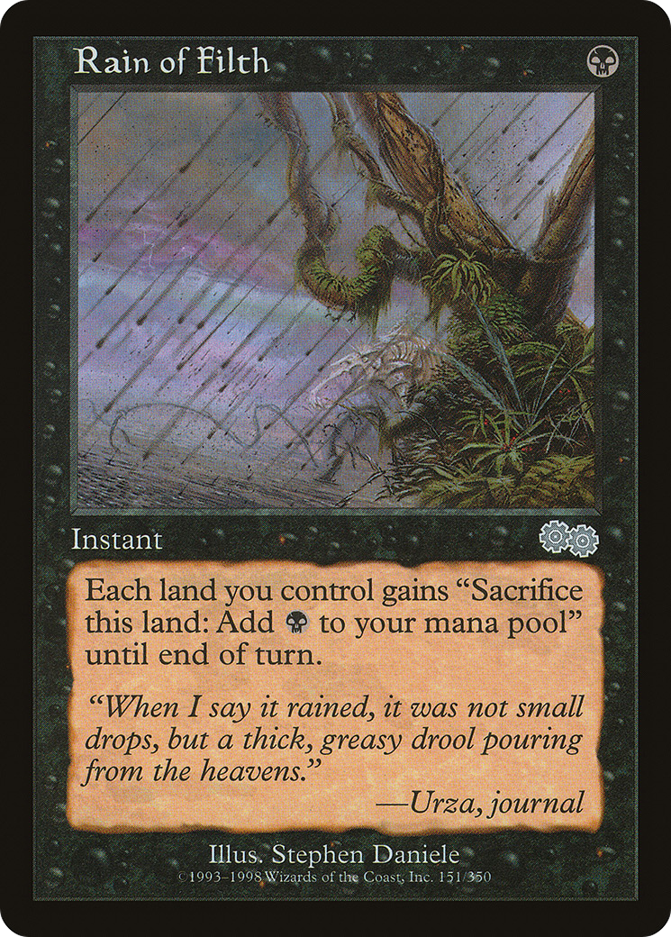 Rain of Filth (USG-151) - Urza's Saga