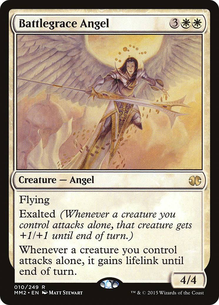 Battlegrace Angel (MM2-010) - Modern Masters 2015
