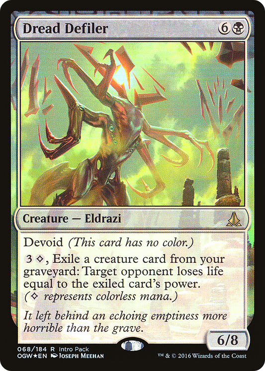 Dread Defiler (POGW-068) - Oath of the Gatewatch Promos: (devoid) Foil