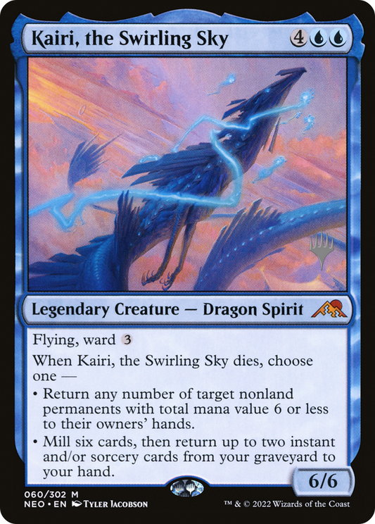 Kairi, the Swirling Sky (PNEO-60P) - Kamigawa: Neon Dynasty Promos Foil