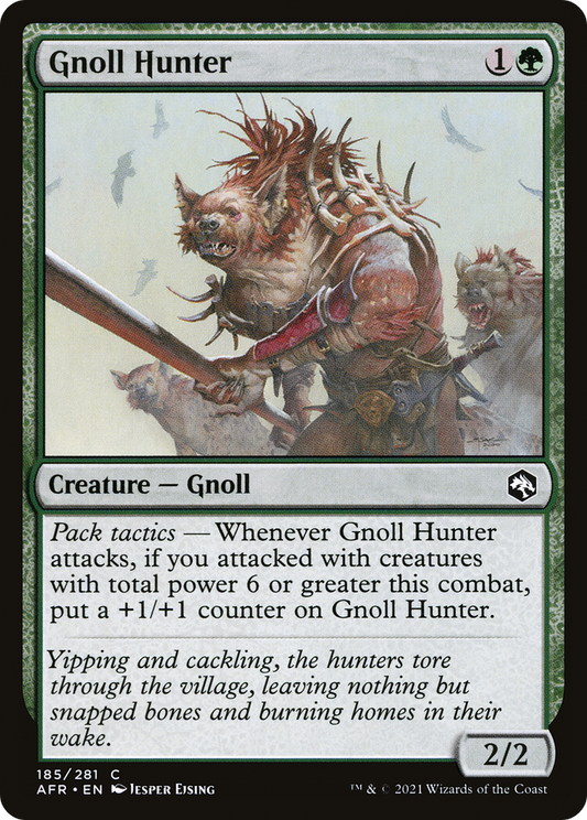 Gnoll Hunter (AFR-185) - Adventures in the Forgotten Realms