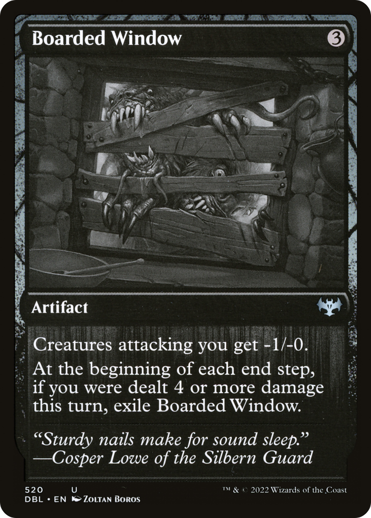 Boarded Window (DBL-520) - Innistrad: Double Feature