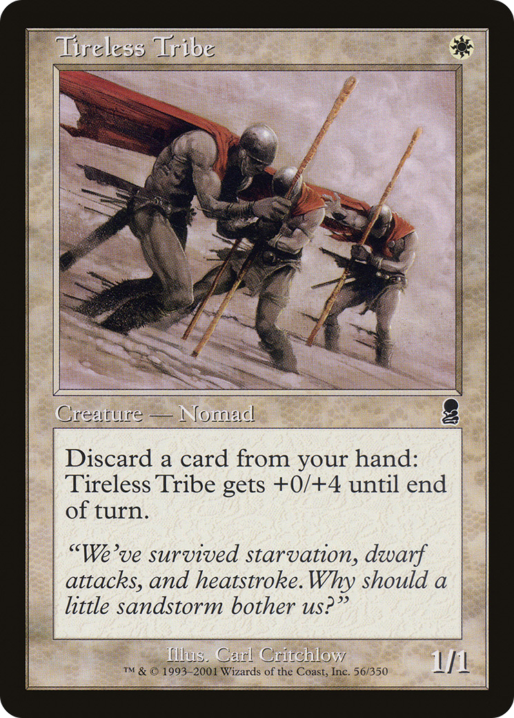 Tireless Tribe (ODY-056) - Odyssey Foil