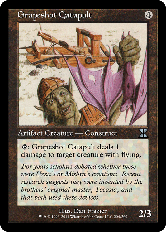 Grapeshot Catapult (ME4-204) - Masters Edition IV Foil