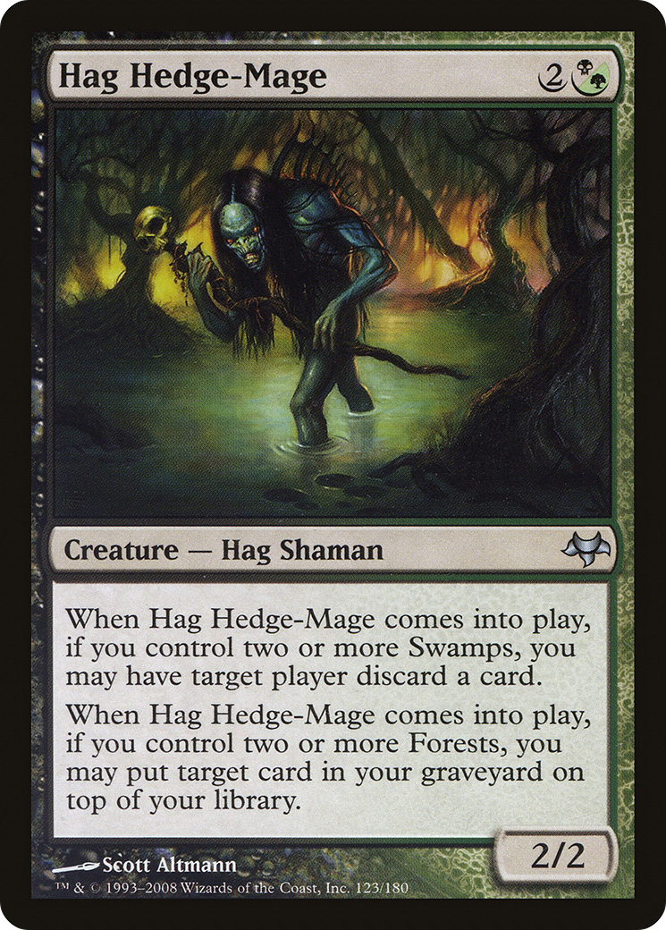 Hag Hedge-Mage (EVE-123) - Eventide Foil