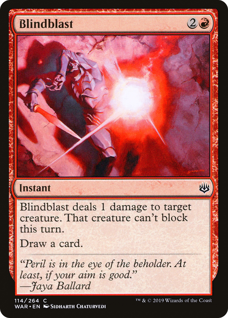 Blindblast (WAR-114) - War of the Spark Foil