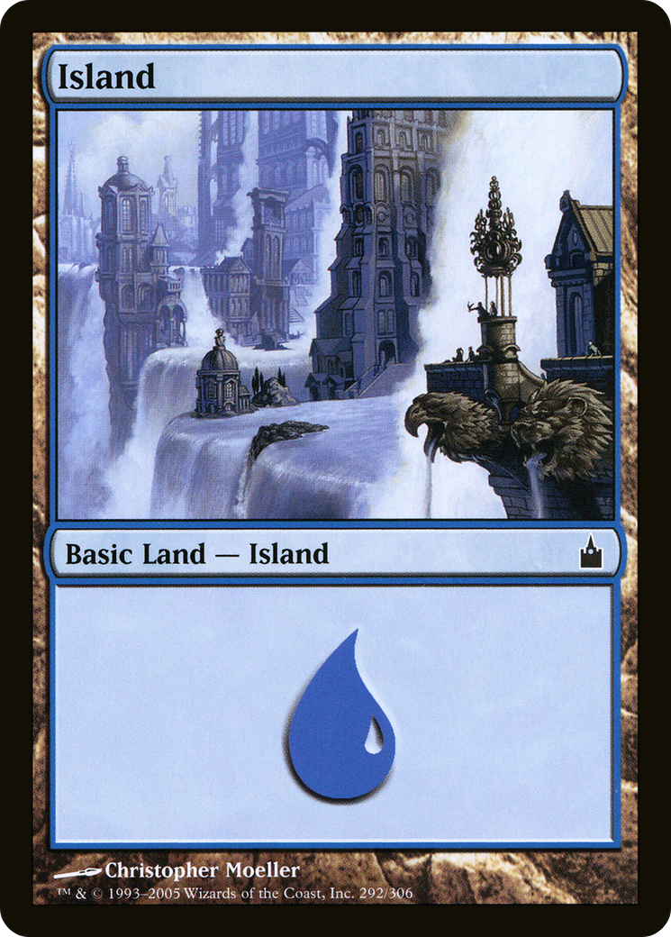 Island (RAV-292) - Ravnica: City of Guilds