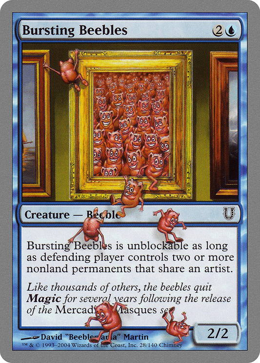 Bursting Beebles (UNH-028) - Unhinged Foil