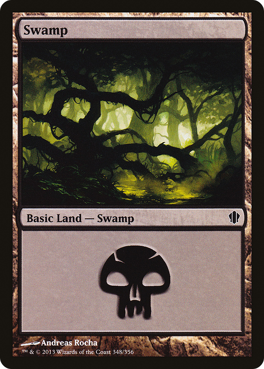 Swamp (C13-348) - Commander 2013