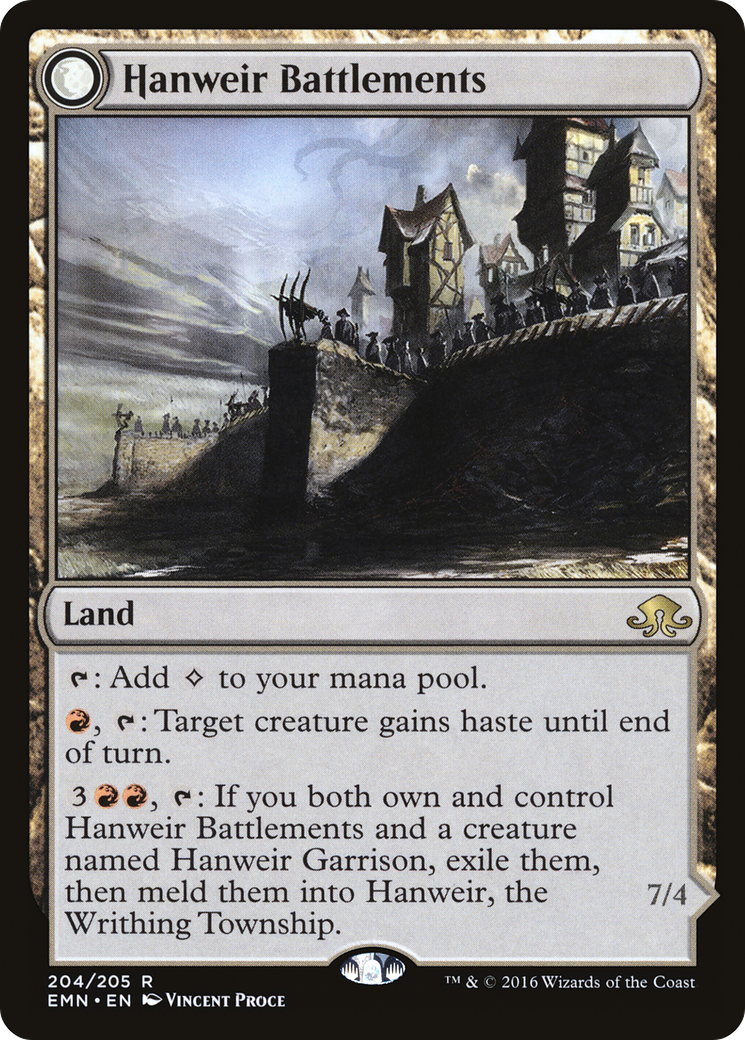 Hanweir Battlements (EMN-204) - Eldritch Moon: (mooneldrazidfc)