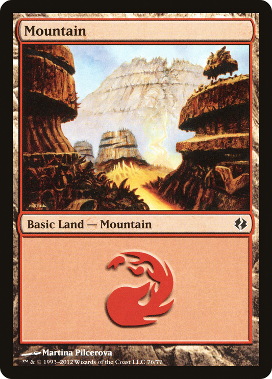 Mountain (DDI-076) - Duel Decks: Venser vs. Koth