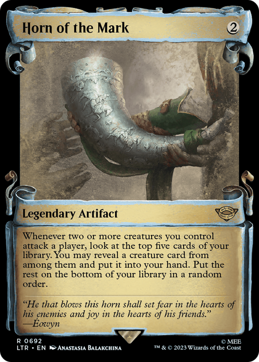 Horn of the Mark (LTR-692) - The Lord of the Rings: Tales of Middle-earth: (Showcase) Foil