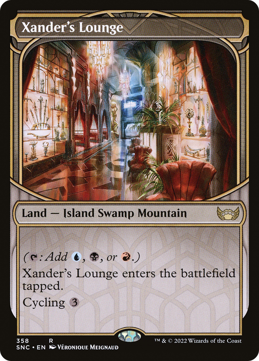 Xander's Lounge (SNC-358) - Streets of New Capenna: (Showcase) Foil