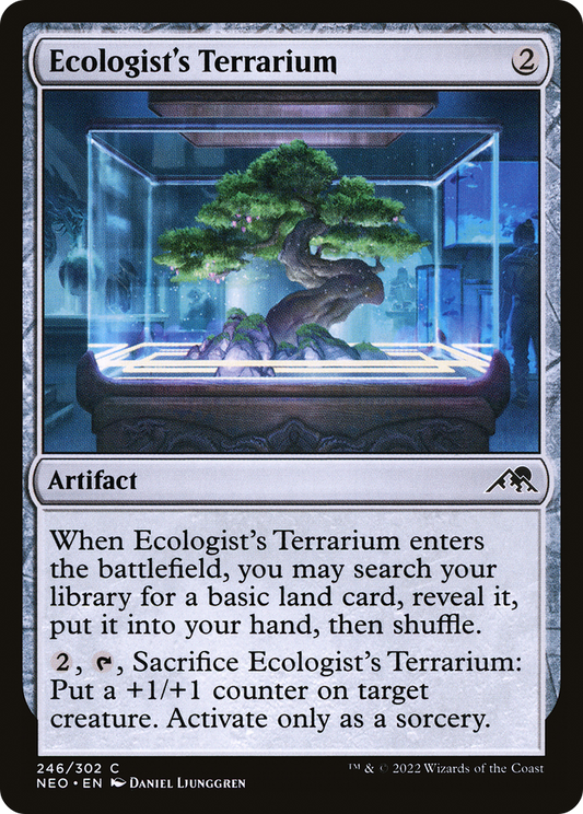 Ecologist's Terrarium (NEO-246) - Kamigawa: Neon Dynasty Foil