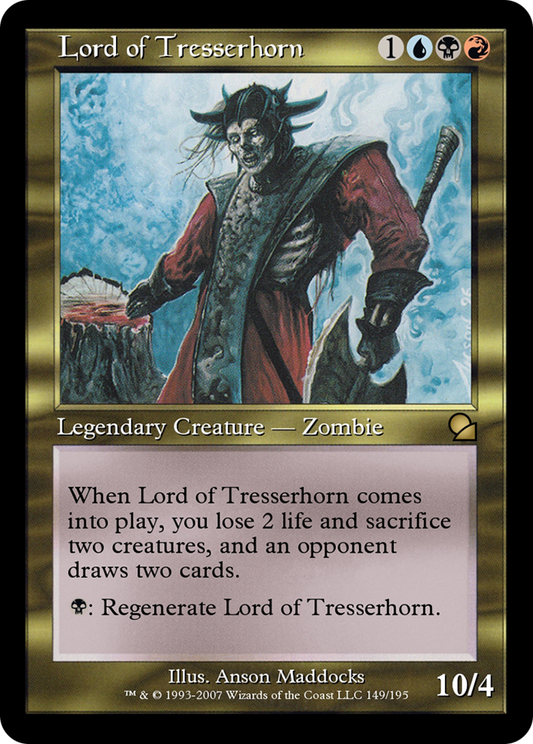 Lord of Tresserhorn (ME1-149) - Masters Edition Foil