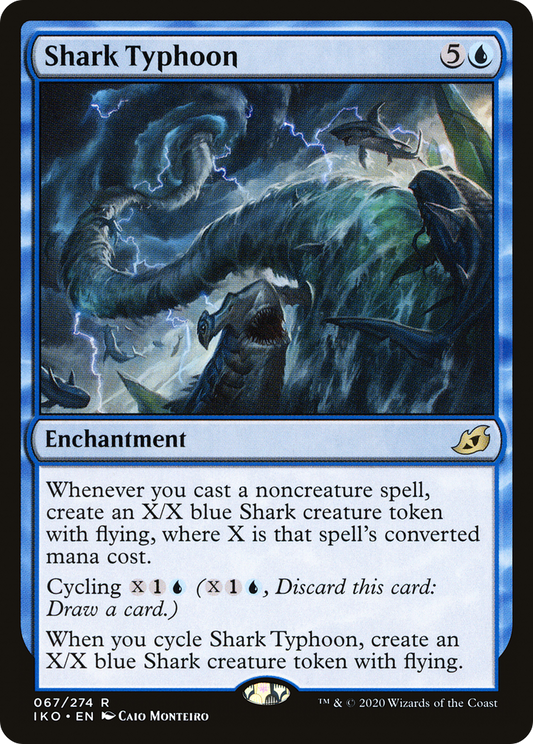 Shark Typhoon (IKO-067) - Ikoria: Lair of Behemoths Foil