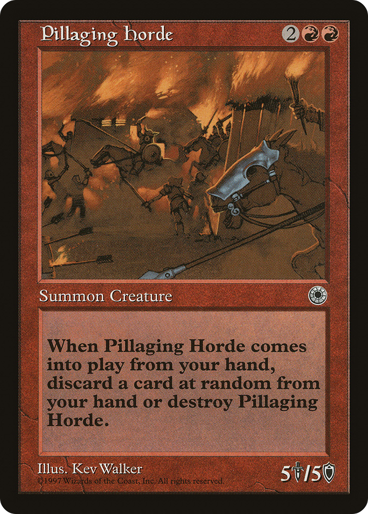 Pillaging Horde (POR-142) - Portal