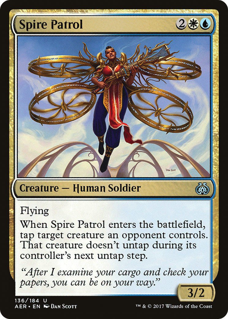 Spire Patrol (AER-136) - Aether Revolt Foil