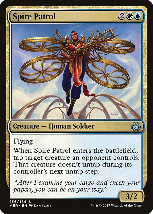 Spire Patrol (AER-136) - Aether Revolt Foil