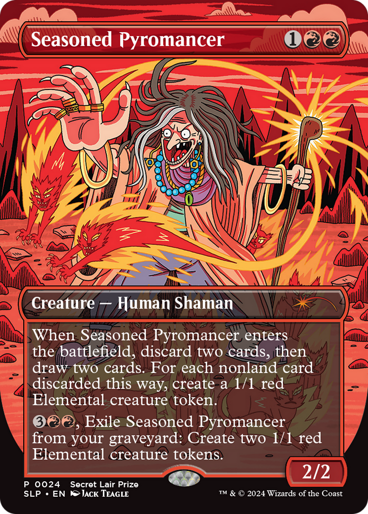 Seasoned Pyromancer  (PTP-024) - Secret Lair Showdown