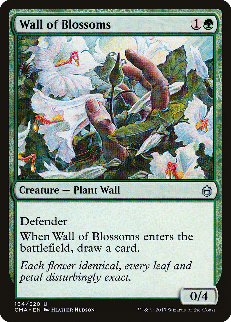 Wall of Blossoms (CMA-164) - Commander Anthology