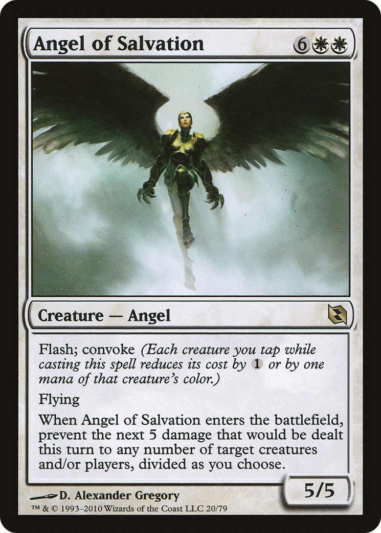 Angel of Salvation (DDF-020) - Duel Decks: Elspeth vs. Tezzeret