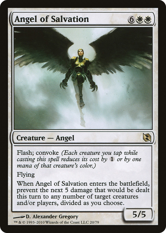 Angel of Salvation (DDF-020) - Duel Decks: Elspeth vs. Tezzeret