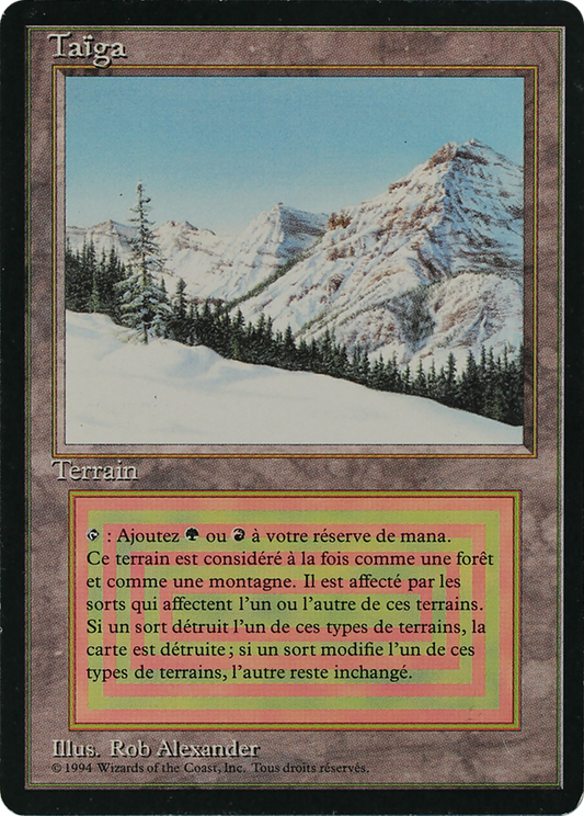 Taiga (FBB-287) - Foreign Black Border