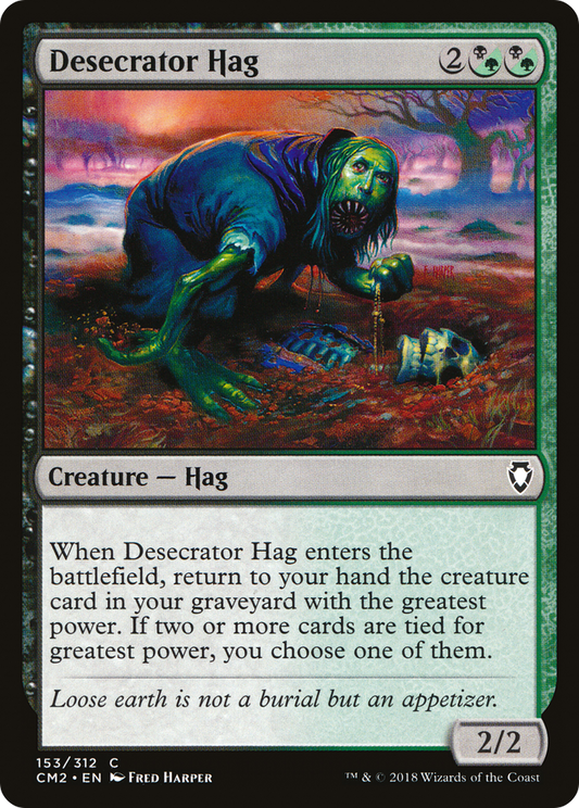 Desecrator Hag (CM2-153) - Commander Anthology Volume II