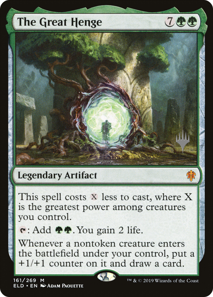 The Great Henge (PPELD-161) - Throne of Eldraine Promos Foil (Promo Pack)