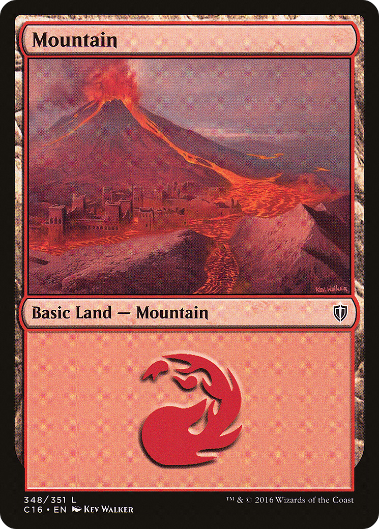 Mountain (C16-348) - Commander 2016