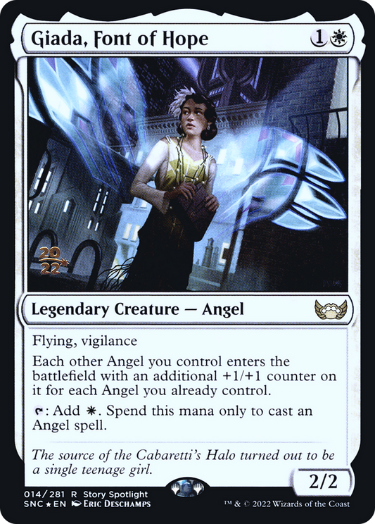 Giada, Font of Hope (PSNC-14S) - Streets of New Capenna Promos Foil