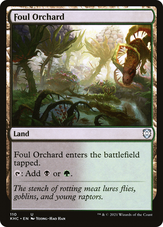 Foul Orchard (KHC-110) - Kaldheim Commander