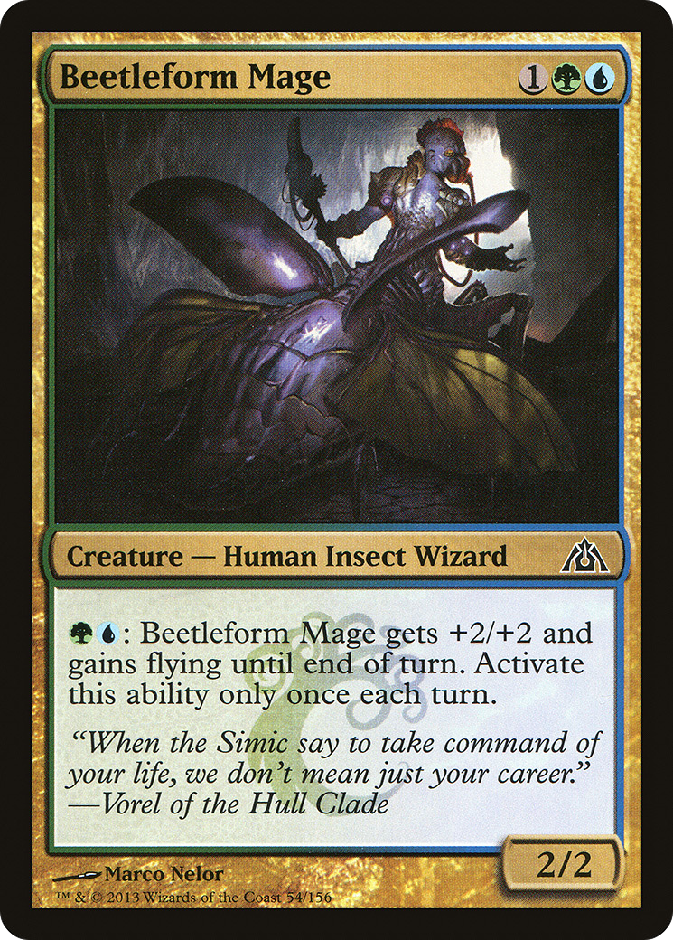 Beetleform Mage (DGM-054) - Dragon's Maze